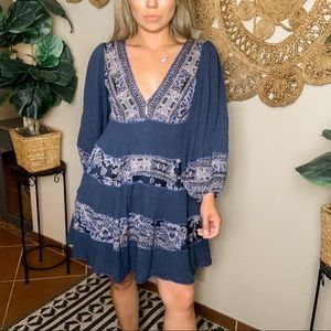 Free People My Love Mini Dress
